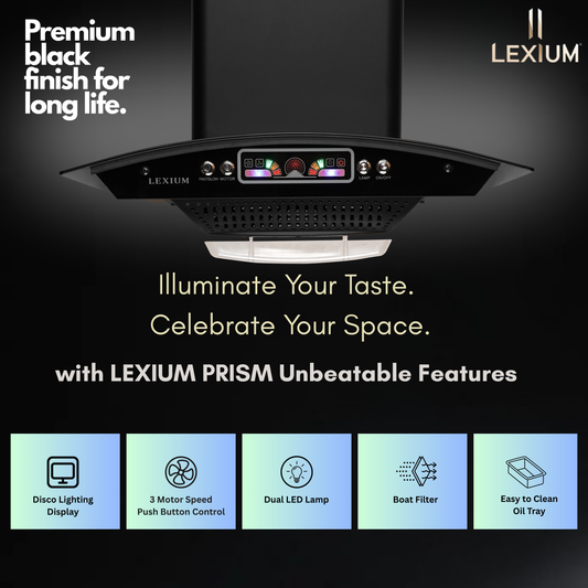 Lexium Prism Range Hood 60 Chimney