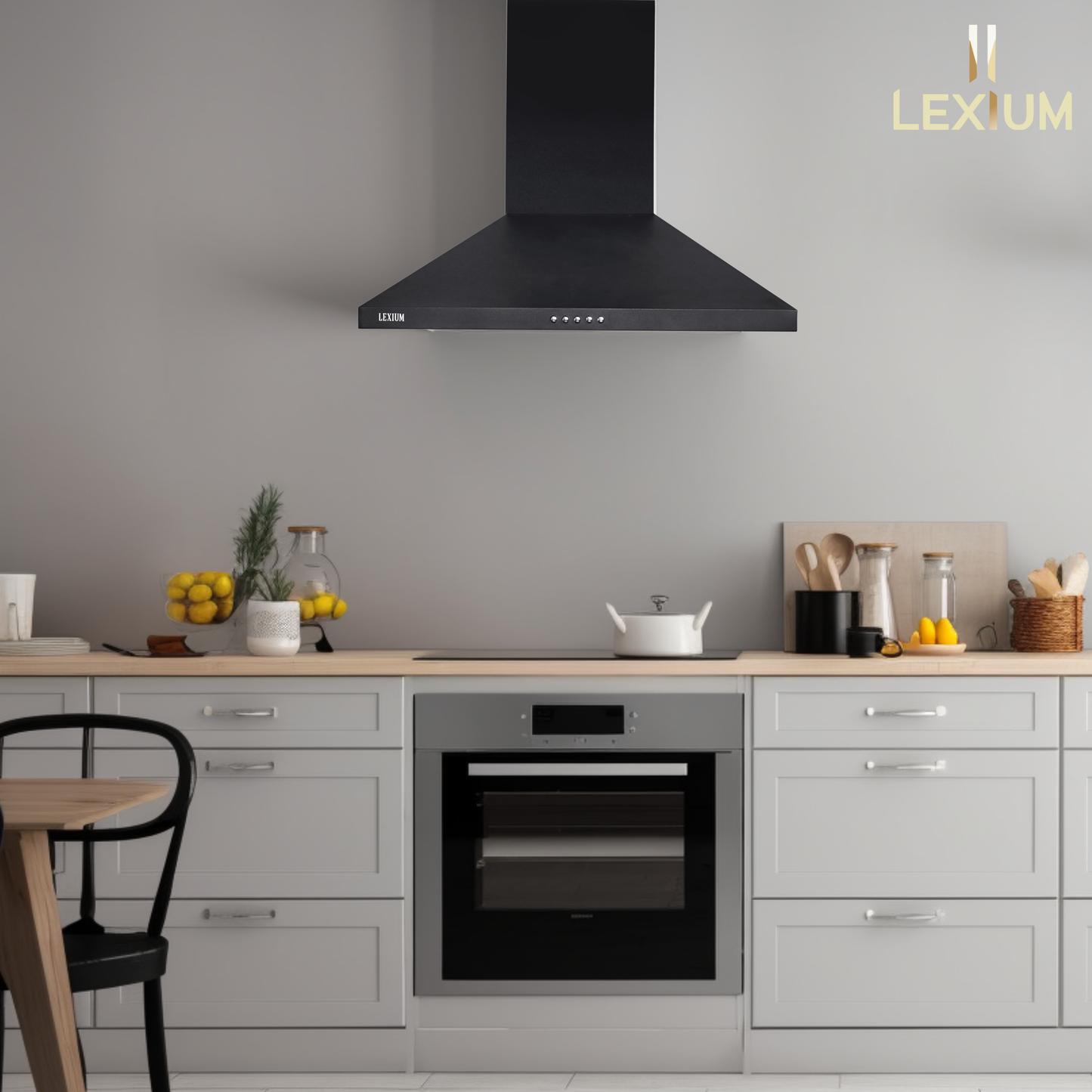 Lexium Marvel Range Hood 60 cm Chimney