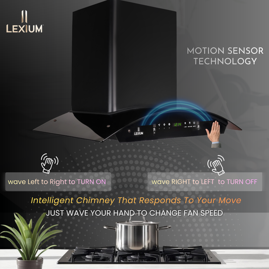 Lexium Titan Range Hood 75cm Auto Clean Chimney