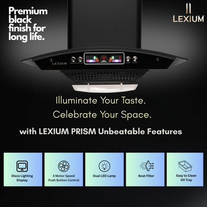 Lexium Prism Range Hood 60 Chimney