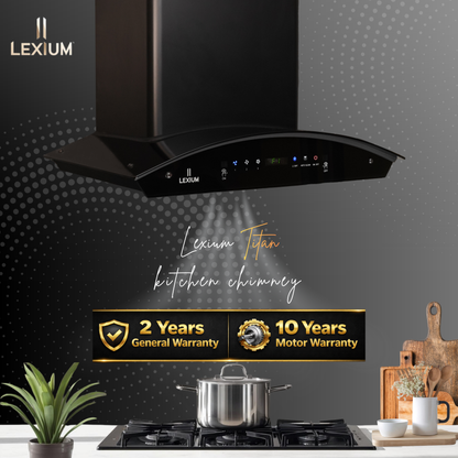 Lexium Titan Range Hood 60cm Auto Clean Chimney
