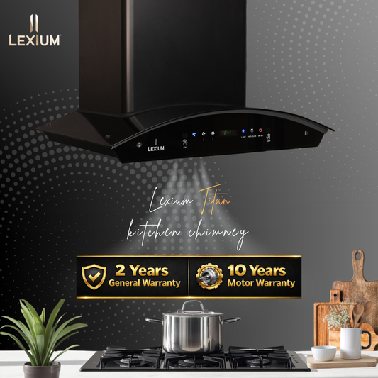 Lexium Titan Range Hood 60cm Auto Clean Chimney