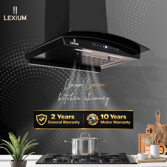 Lexium Lumina Range Hood 60cm Auto Clean Chimney