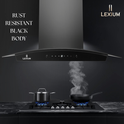 Lexium S Range Hood 60/75/90 Auto Clean Chimney
