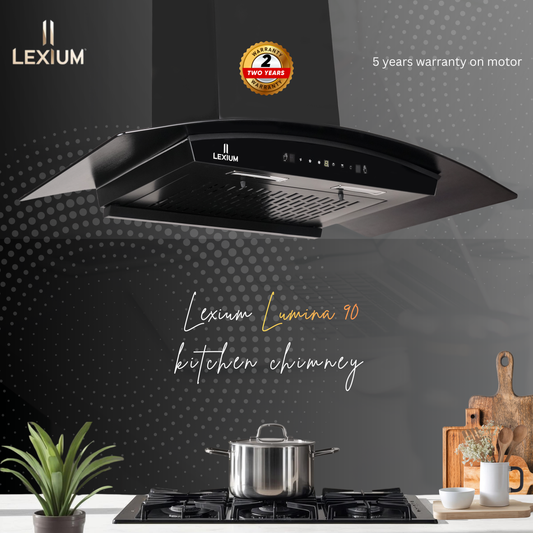 Lexium Lumina Range Hood 60/75/90 Auto Clean Chimney