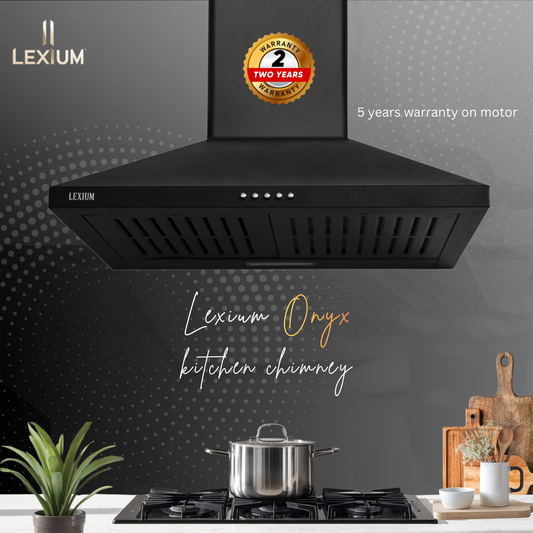Lexium Onyx Range Hood 60 cm Chimney