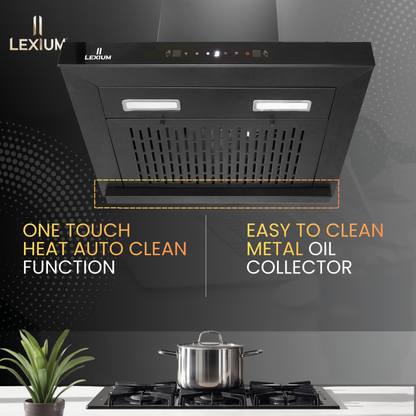 Lexium Vista Range Hood 60/75/90 Auto Clean Chimney