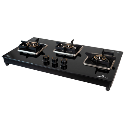 Lexium Futura 3B AI Hob with Brass Burners & Built-In Flame Guard