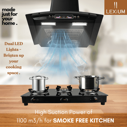 Lexium Prism Range Hood 60 Chimney