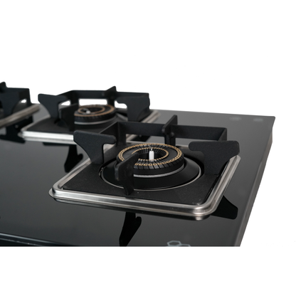 Lexium Futura 4B AI Hob with Brass Burners & Built-In Flame Guard