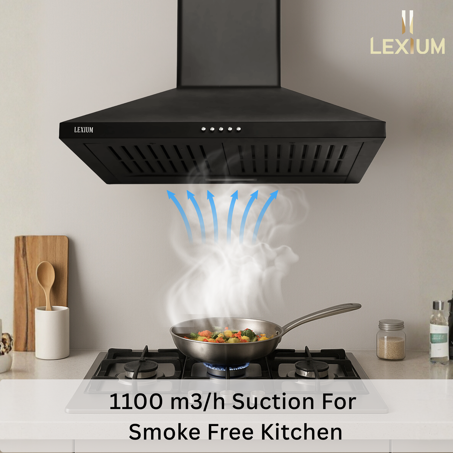 Lexium Marvel Range Hood 60 cm Chimney