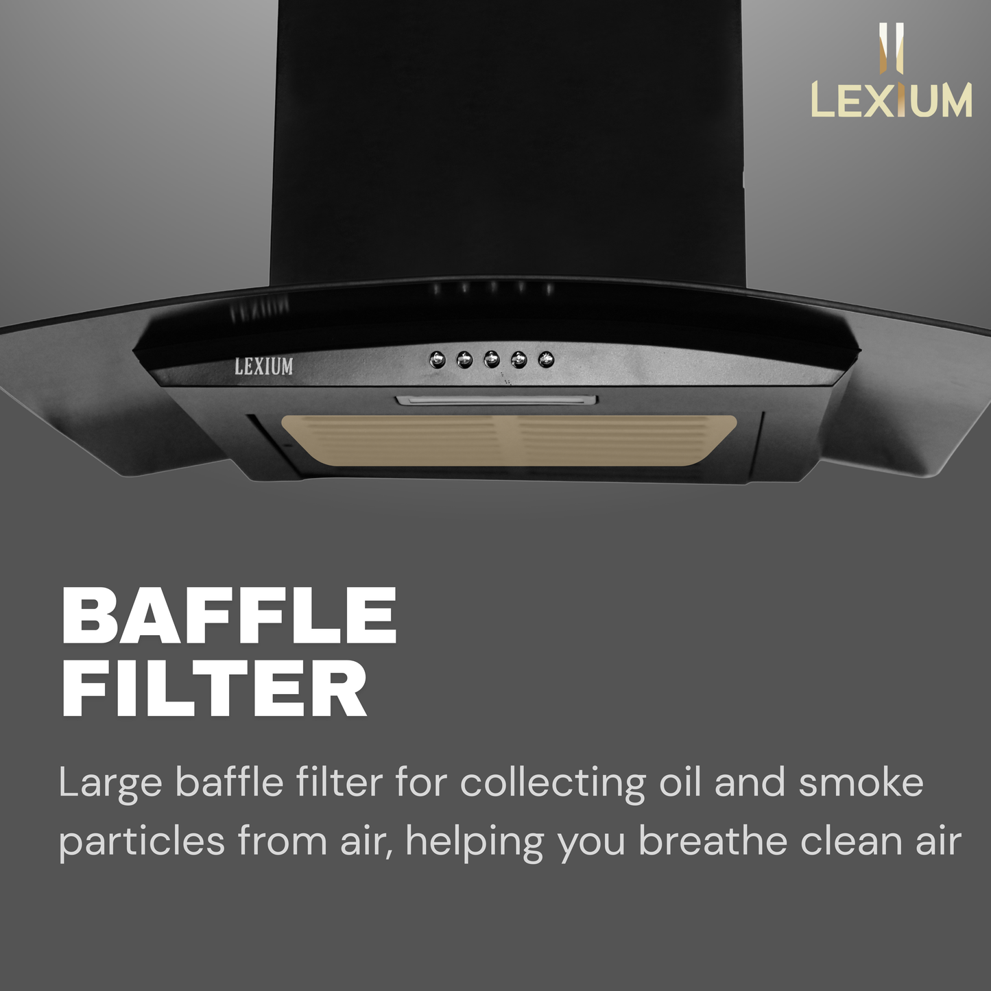 Lexium ST Range Hood Chimney