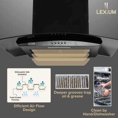 Lexium ST Range Hood Chimney