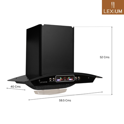 Lexium Prism Range Hood 60 Chimney