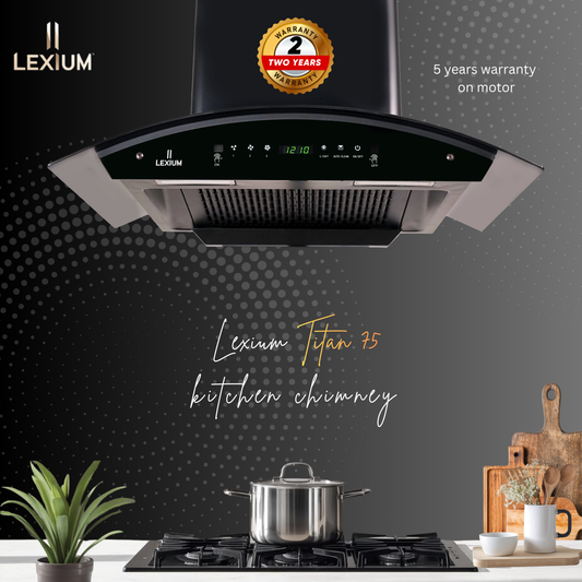 Lexium Titan Range Hood 60/75/90 Auto Clean Chimney