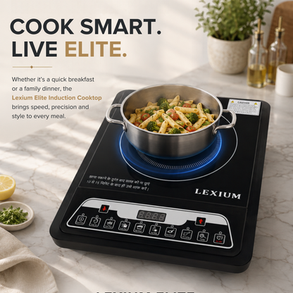 Lexium Elite Induction Cooktop Push Button