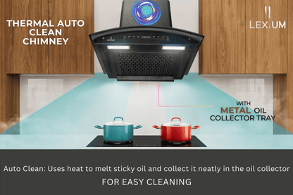 Lexium U Range Hood 60/75/90 Auto Clean Chimney